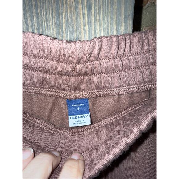 Old Navy Antique Rose Sz S High-Waisted SoComfy Wide-Leg Sweatpants NWT - Picture 4 of 5